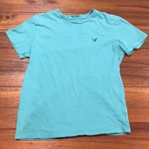 American Eagle Tee Teal Medium